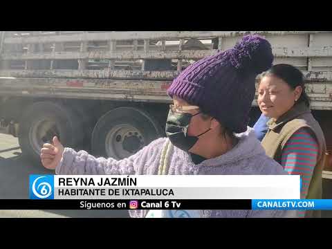Video: Caos en Ixtapaluca, por la entrega de tarjetas del programa