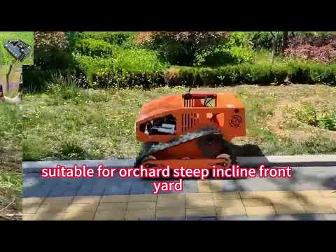 Wyprodukowana w Chinach zboczy kosztuje niską cenę na sprzedaż, zdalnie sterowana kosiarka do trawy