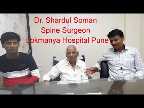 Happy Patient Post Endoscopic spine surgery | Dr. Shardul Soman - Spine Specialist in Karvenagar Pune
