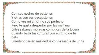 Chayanne - Sin Palabras de Relleno Lyrics