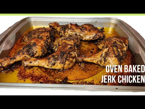 The best oven baked jerk chicken