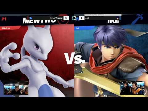 Sink or Swim 113 WR3 - Kyle Young (Mewtwo) vs Jet (Ike)