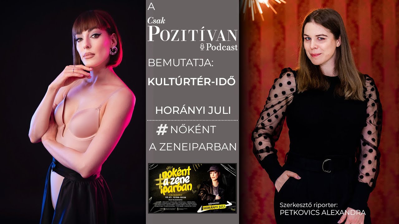 CsPP Bemutatja: Horányi Juli - #nőkéntazeneiparban egy különleges zenei rendezvény