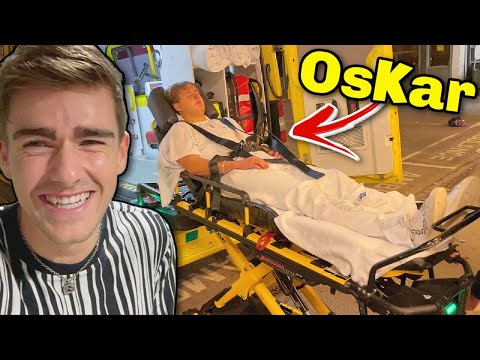 Får en FLASKE i hovedet i byen.. (Hentet i Ambulance)