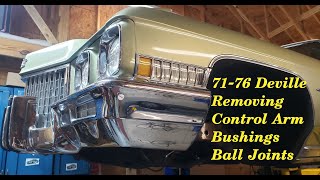 71 Cadillac Coupe DeVille Complete Front End Rebuild - Part 2