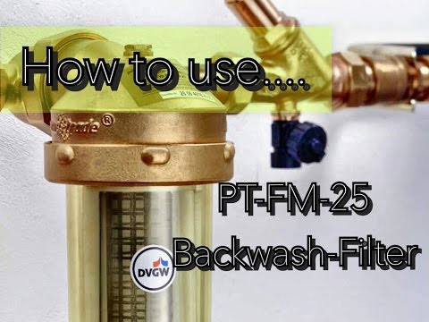 Perma Trade PT-FM 25 Backwash Filter English