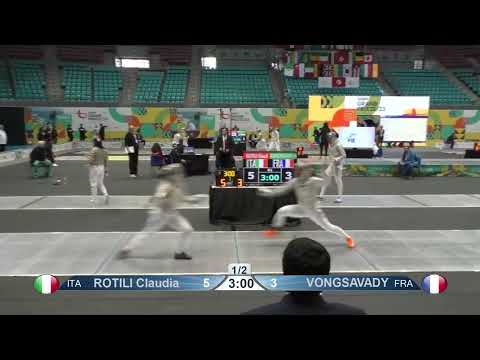 Tunis Grand Prix 2023 SWS - L64 - Claudia Rotili ITA v Malia Vongsavady FRA