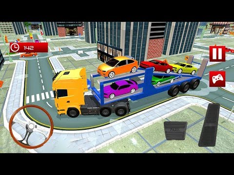 Transport Car Carrier Cargo Truck Simulation (by Abosmech) Android Gameplay [HD]