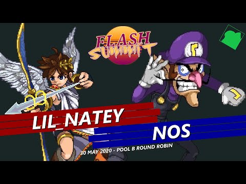 Lil_Natey (Pit) vs NoS (Waluigi) - Pool B Round Robin - Flash Summit