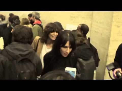 Jamie BOCHERT & Mica ARGANARAZ @ Paris 24 january 2016 Fashion Week show Versace