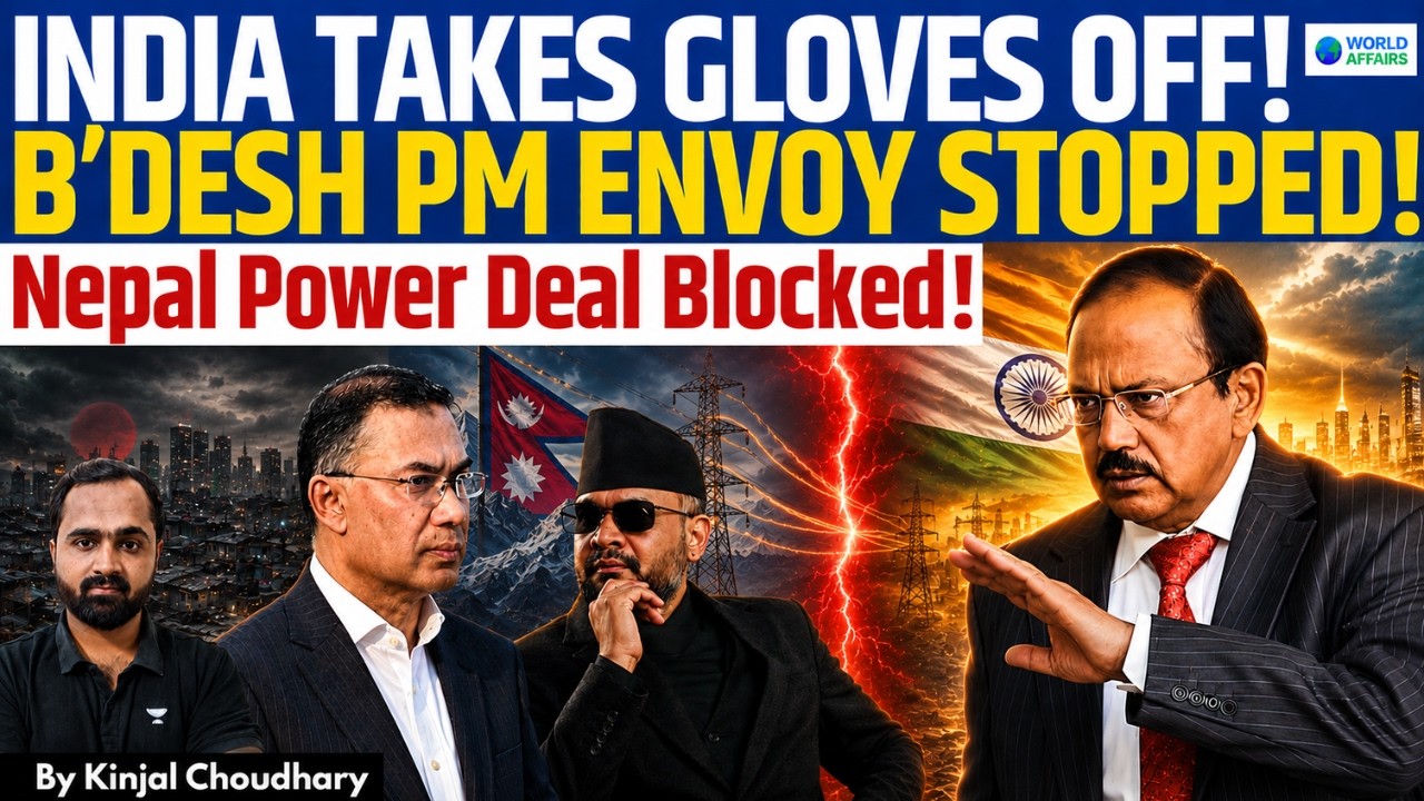 INDIA Tightens The Screws - Bangladesh PM Envoy Stopped, Nepal Power Exports Blocked | Kinjal