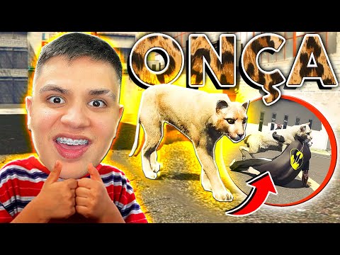 VIREI UMA ONÇA no GTA RP! (Paulinho o LOKO)