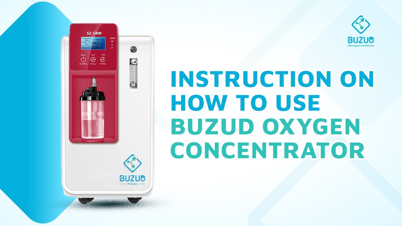 How to use BUZUD Oxygen Concentrator