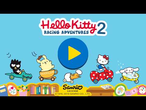 Hello Kitty games - car game Video