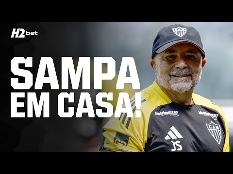 SAMPAOLI VISITS ARENA MRV: PRESENTATION AND TRAINING
