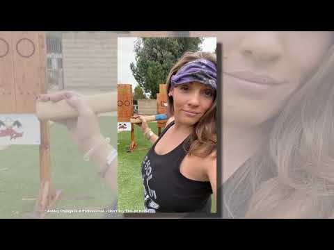 COLD STEEL PROFESSIONAL THROWING AXES WITH ASHLEY CHANGE
