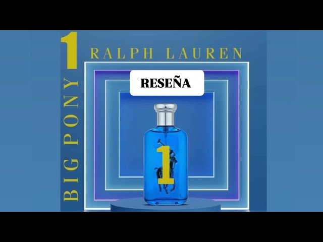 Vídeo relacionado con Ralph Lauren Big Pony Blue Eau de Toilette, Sensual Fragancia Cítrica, Fresca y Masculina, Notas Amaderadas y Afrutadas, Duración Prolongada, Perfume de Lujo para Hombre, 50 ml.