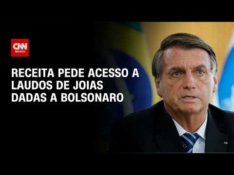 Receita pede que PF compartilhe laudos de joias sauditas dadas a Bolsonaro | CNN 360°