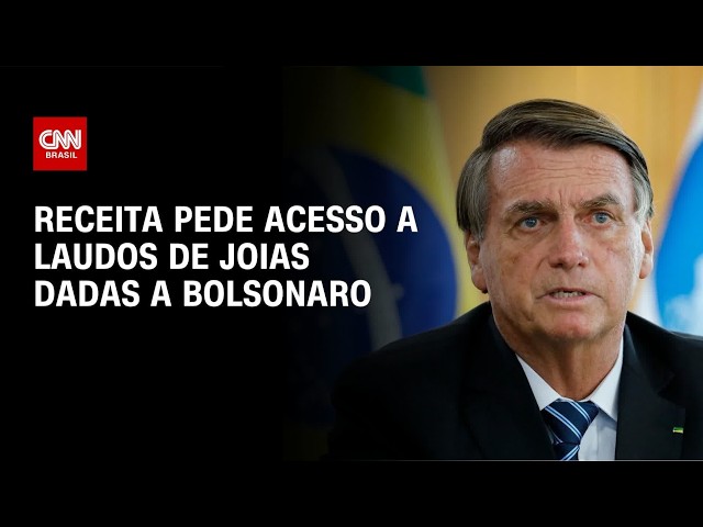 Receita pede que PF compartilhe laudos de joias sauditas dadas a Bolsonaro | CNN 360°