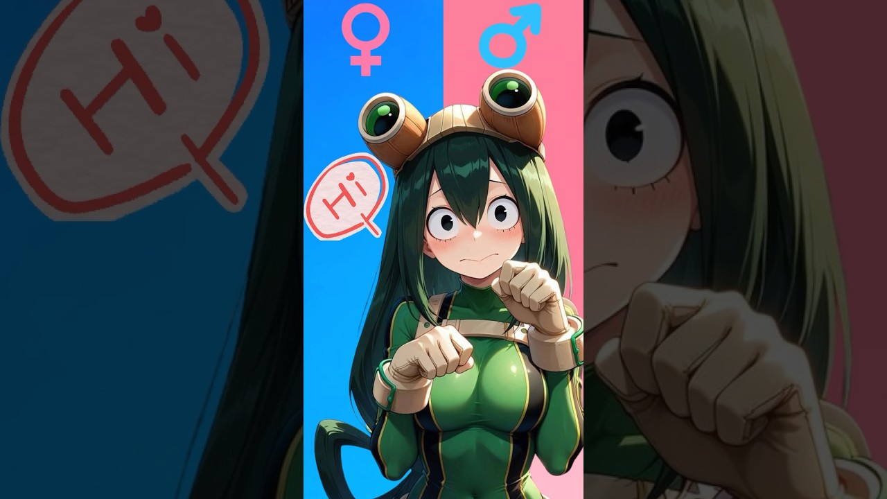 Couple ship Asui Tsuyu anime My hero Academia