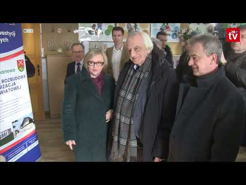 Gmina Limanowa. Place budowy dwóch inwestycji w gminie Limanowa przekazane. Relacja z wydarzenia