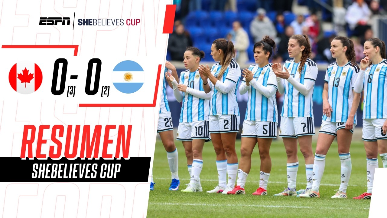 A PESAR DE EMPATAR EN EL TIEMPO REGULAR, ARGENTINA CAYÓ POR PENALES | Canadá 0-0 Argentina | RESUMEN