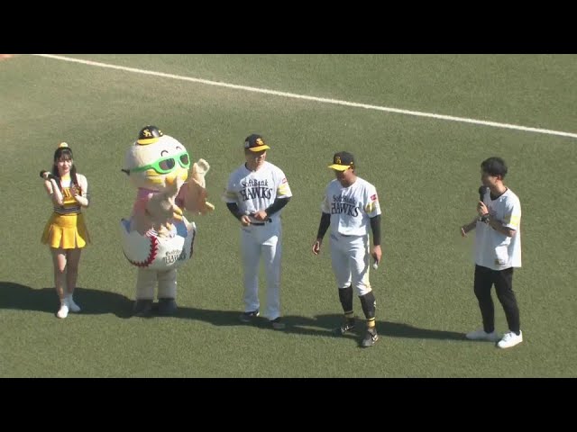【ファーム】ホークス・山下恭吾選手・松本晴投手 ヒーローインタビュー 7月28日 福岡ソフトバンクホークス 対 くふうハヤテベンチャーズ静岡