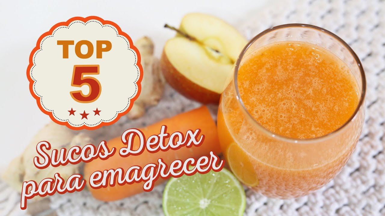 SUCO DETOX para emagrecer rápido - TOP 05