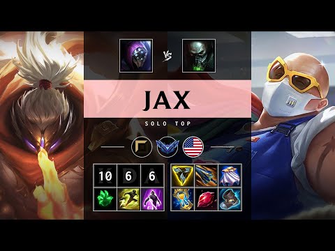 Jax Top vs Urgot - NA Diamond Patch 25.18