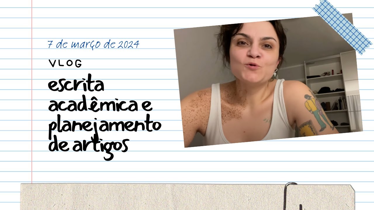 ESCRITA ACADÊMICA - VLOG 07.03.24, Varsóvia, PL 🇵🇱