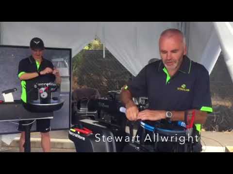 Tennis Stringers at the Launceston International