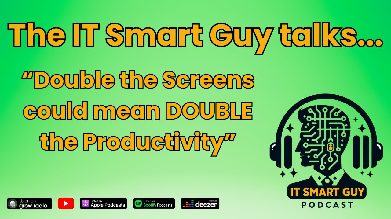 Double Your Screens, Double Your Productivity