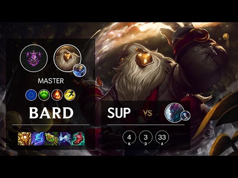 Bard Support vs Trundle - EUW Master Patch 11.16