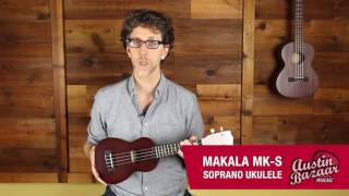 Video thumbnail for Kala MK-S Makala Soprano Ukulele Demo by Austin Bazaar