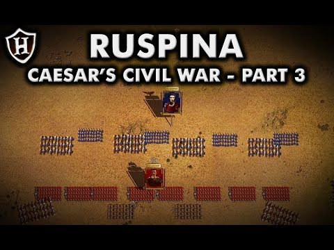 Battle of Ruspina, 46 BC ⚔️ Caesar's Civil War
