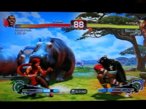 SSF4: FuZySLiPeRZ (Balrog) vs Spectre2300 (Rose)