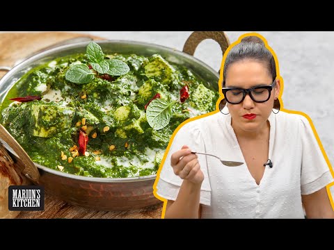 Marion Makes Palak Paneer from Scratch — Including Homemade Paneer in Under an Hour