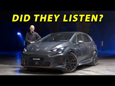 Cupra Born VZ facelift 2026 shows: Have Cupra and VW (ID3) learned?