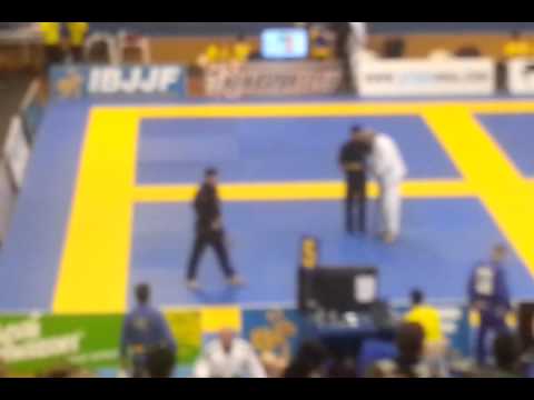 Arthur Ruff Black Belt Semi Final European Open BJJ Championships 2013
