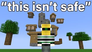 Minecraft but you can ONLY GO UP