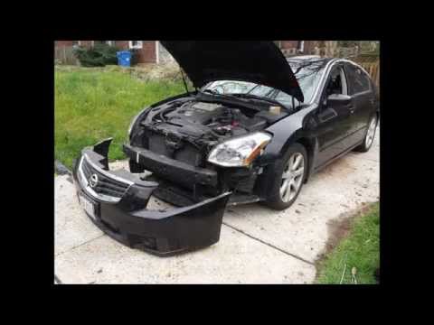 2007 Nissan Maxima Headlight Bulb Replacement (how to)