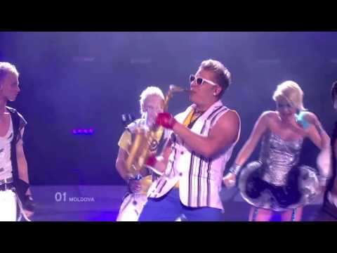 Moldova Eurovision 2010 saxophone guy HD