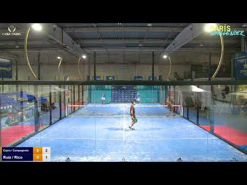WPT PARIS CHALLENGER 2019 – 1/4 Messieurs – Capra / Campagnolo vs Ruiz / Rico