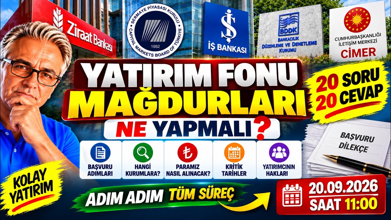FON MAĞDURLARI NE YAPMALI? PARAMIZI NASIL ALACAĞIZ? | 20 SORU 20 CEVAP