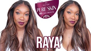Let's TALK about THIS Synthetic UNDERRATED WIG! Mayde Beauty RAYA 13x6 Glueless HD Frontal Lace Wig