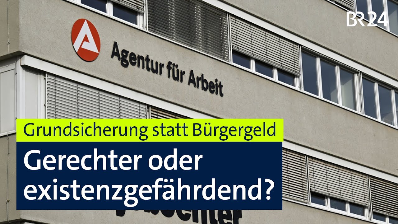 Grundsicherung statt Bürgergeld: Gerechter oder existenzgefährdend? | BR24