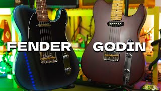 Video thumbnail for USA VS CANADA - Fender Pro II VS Godin Stadium HT by Landon Bailey