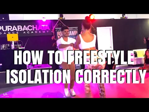 Isolation Combo (How to Freestyle) Bachata Sensual Tutorial SDB Film Room