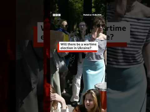 Will there be a wartime election in Ukraine? #Ukraine #BBCNews