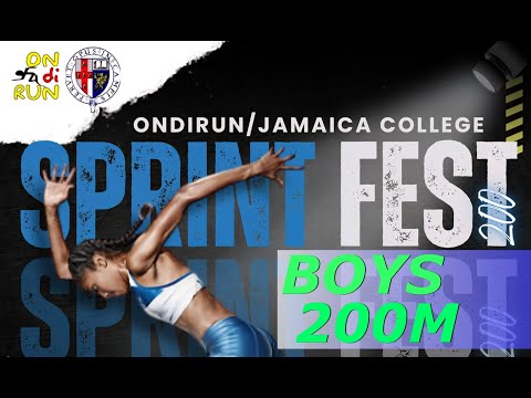 Boys 200m | OnDiRun/Jamaica College SprintFest 200 (2026)